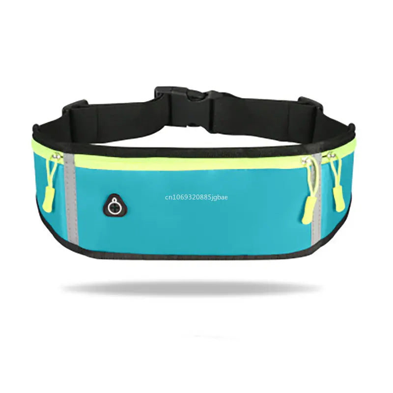 SPhone Case Waist Bag for Women And Men Waterproof Comfortable Cycling Running Bag Safty Reflective Tape Sport Belt