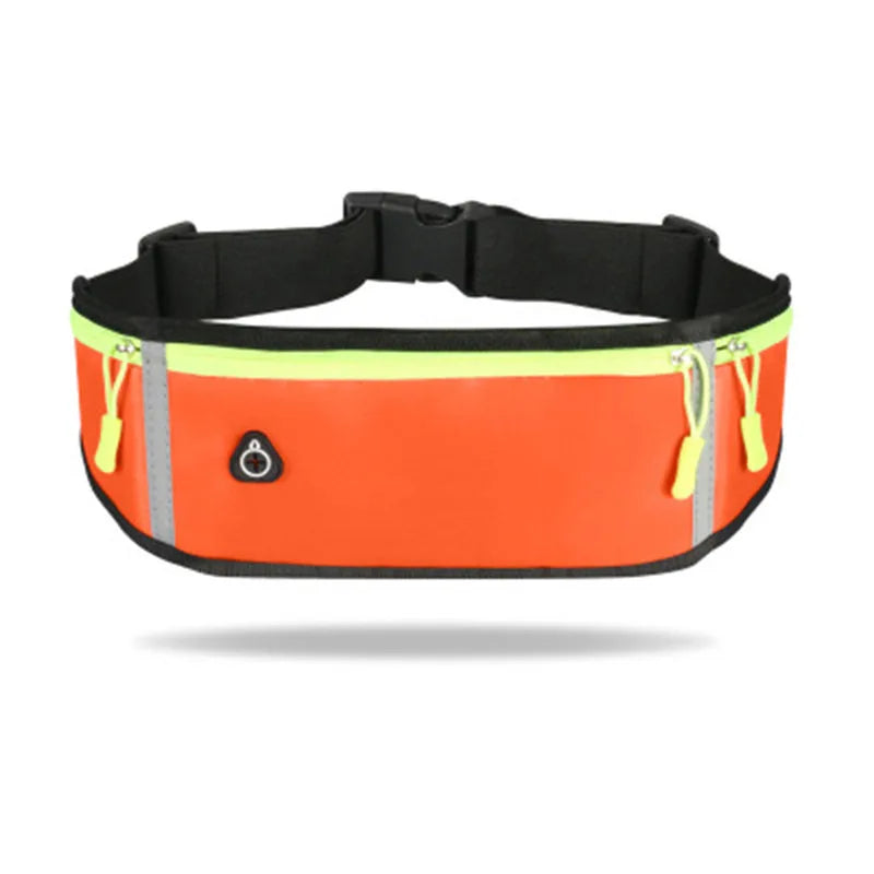 SPhone Case Waist Bag for Women And Men Waterproof Comfortable Cycling Running Bag Safty Reflective Tape Sport Belt