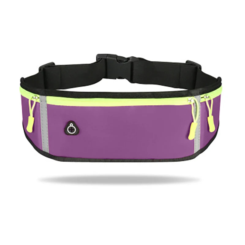 SPhone Case Waist Bag for Women And Men Waterproof Comfortable Cycling Running Bag Safty Reflective Tape Sport Belt