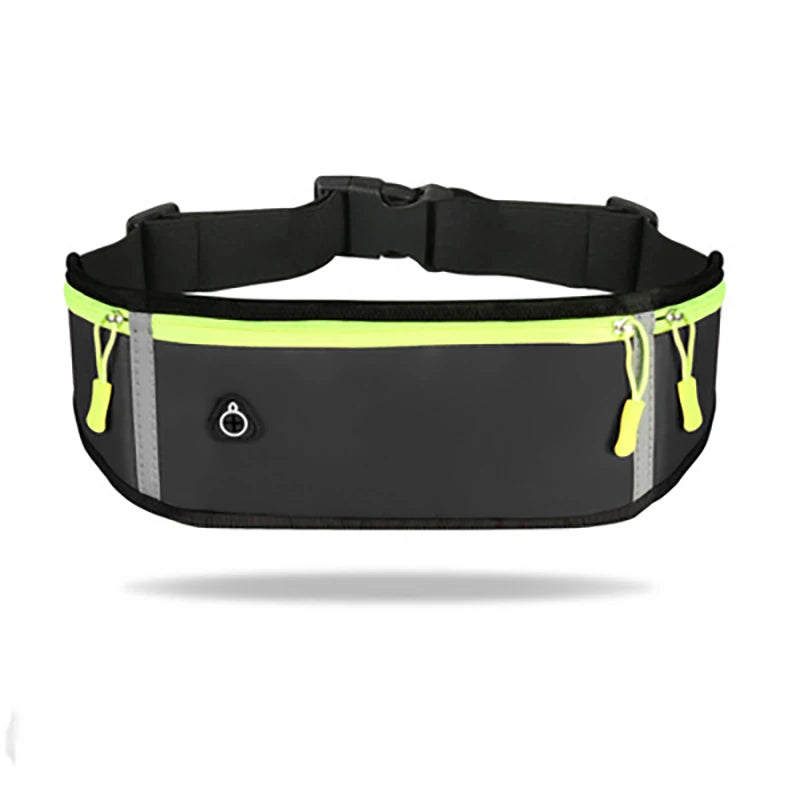 SPhone Case Waist Bag for Women And Men Waterproof Comfortable Cycling Running Bag Safty Reflective Tape Sport Belt