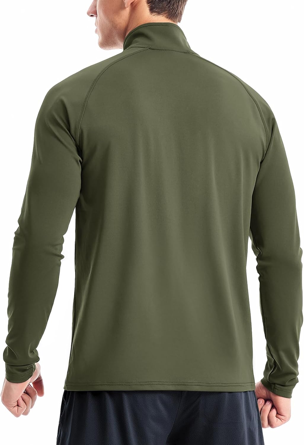 1/4 Zip Pullover Running Shirt For Men