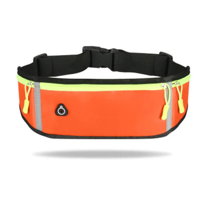 SPhone Case Waist Bag for Women And Men Waterproof Comfortable Cycling Running Bag Safty Reflective Tape Sport Belt