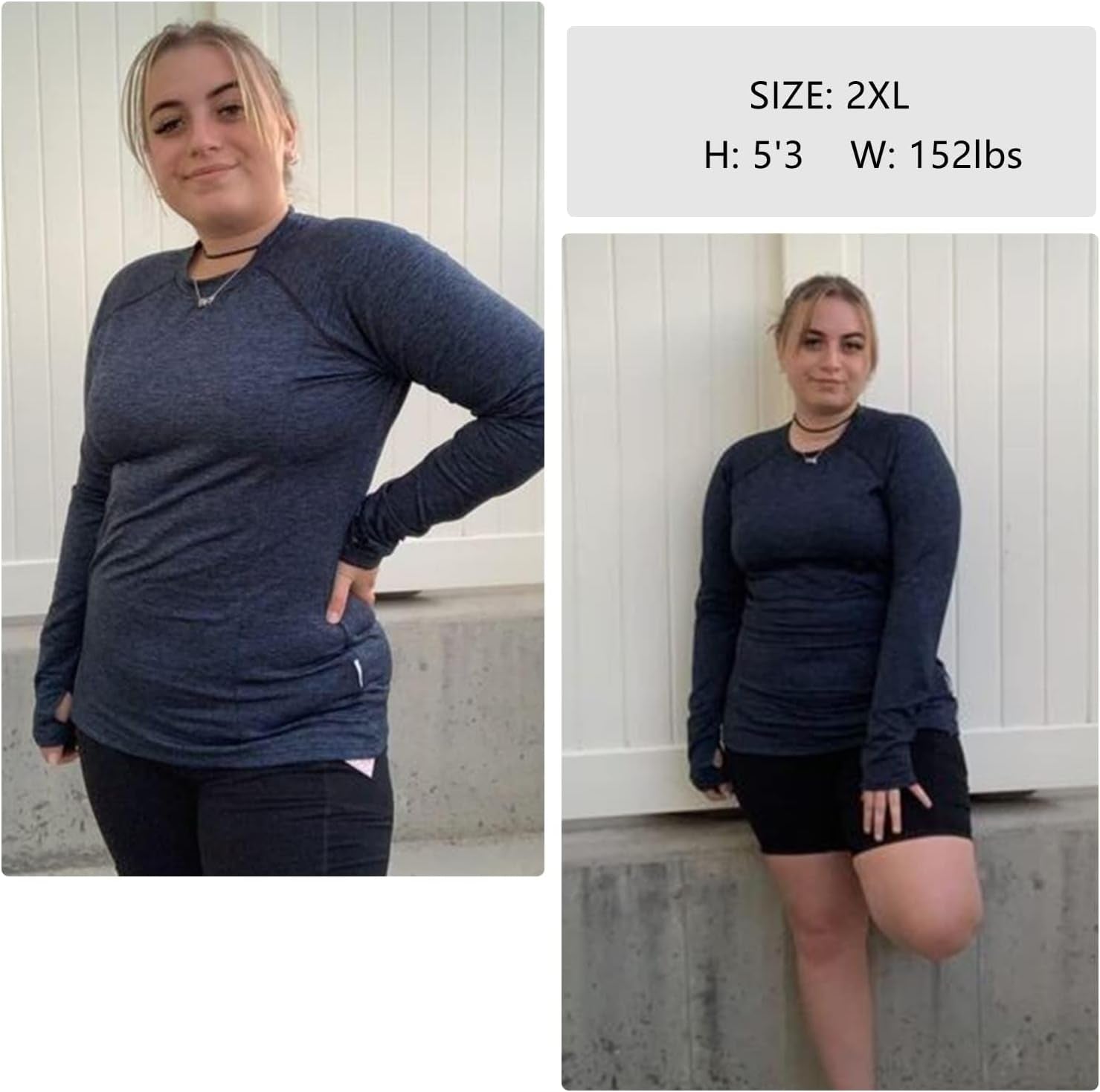  Long Sleeve Running Shirt with Thumb Holes (women)